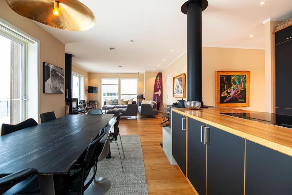 Amazing Seaview Lodge, Kabelvåg المظهر الخارجي الصورة